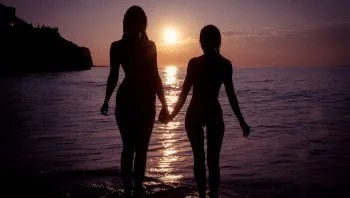 Sea Sand and Outdoor Sex at Sunrise